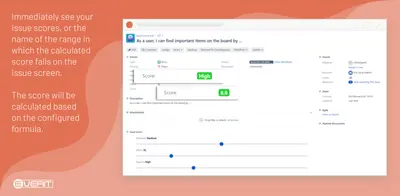 Issue Score for Jira for Atlassian — screenshot