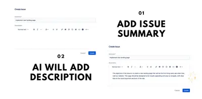 JAI Autocomplete with AI for Jira for Atlassian — screenshot