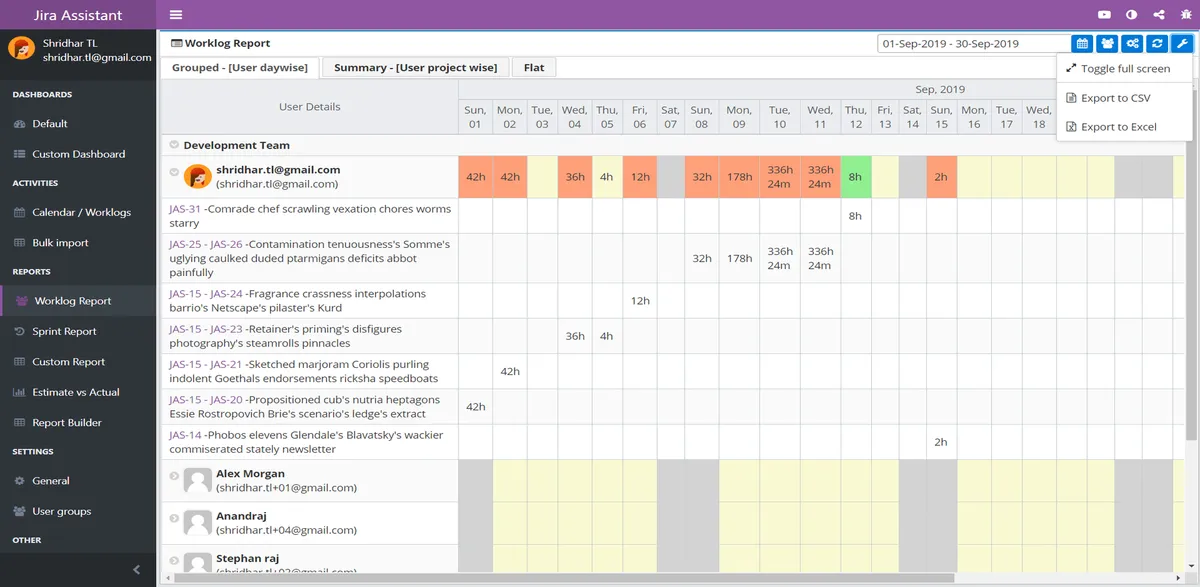 JAssistant — screenshot from the Atlassian Marketplace listing