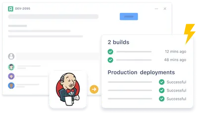 Jenkins for Jira (Official) for Atlassian — screenshot