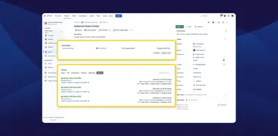 Jenkins for Jira for Atlassian — screenshot