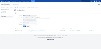 JiGi - JGit for Atlassian — screenshot