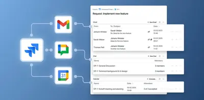 Jigo - Google Workspace for Jira (Gmail, Calendar, Chat) for Atlassian — screenshot