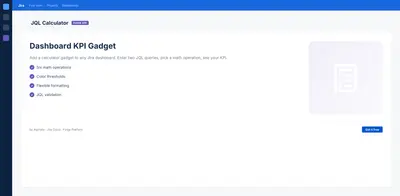 JQL Calculator for Jira for Atlassian — screenshot