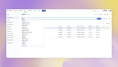 JQL Search Extensions for Jira for Atlassian — screenshot