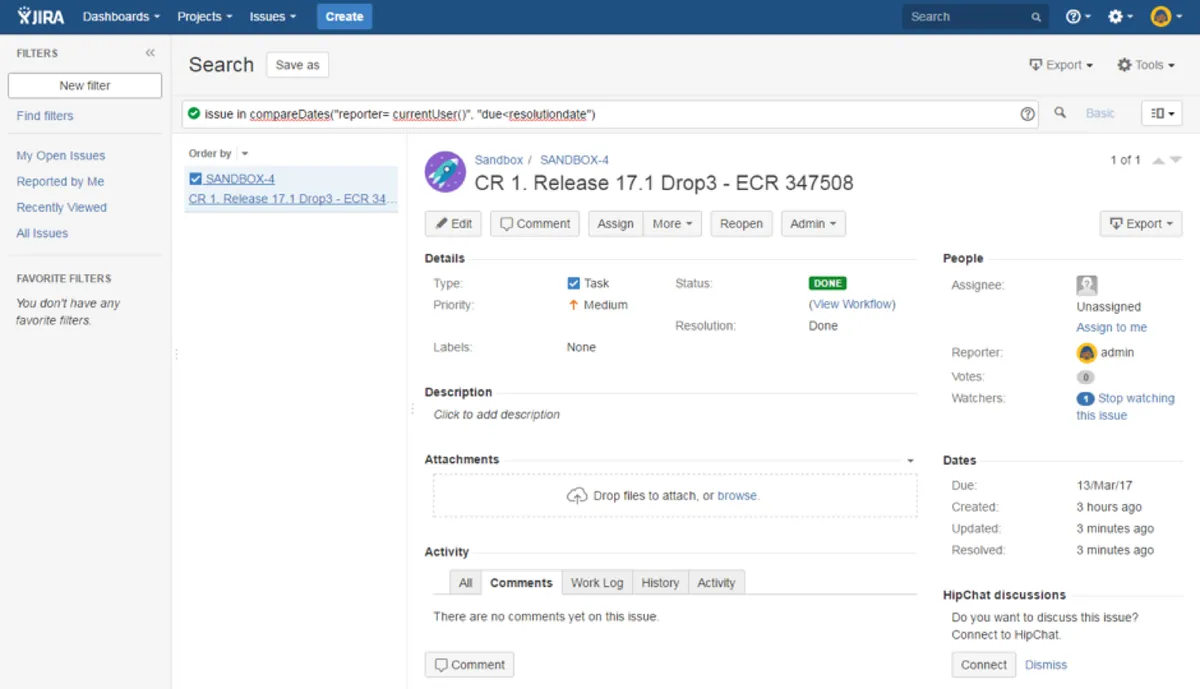 JQL Search Toolkit — screenshot from the Atlassian Marketplace listing