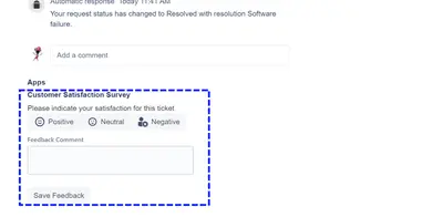 JSMXtend - CSAT for Jira Service Management Customer Portal for Atlassian — screenshot