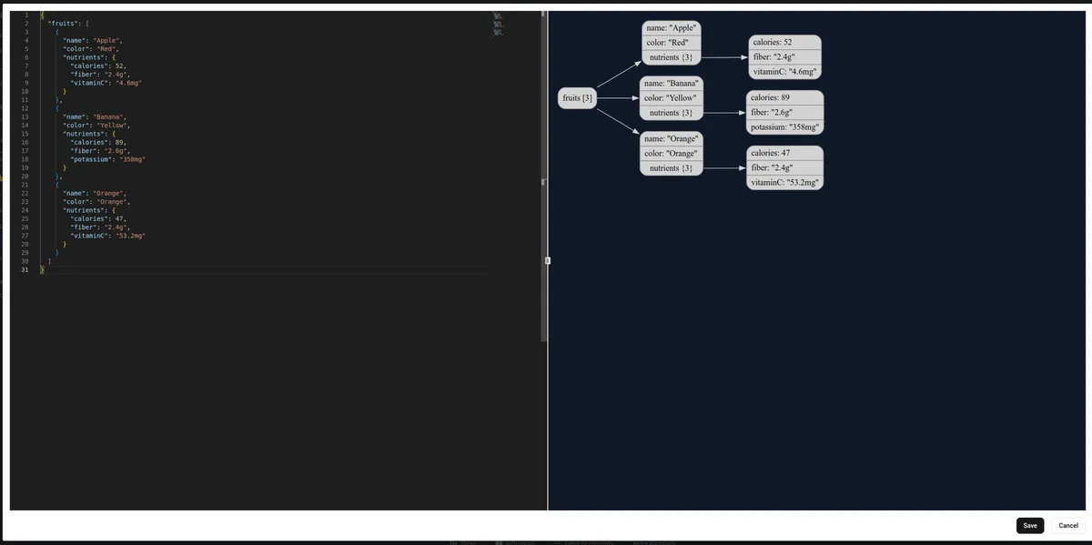 JSON Structure Viewer for Confluence — screenshot from the Atlassian Marketplace listing