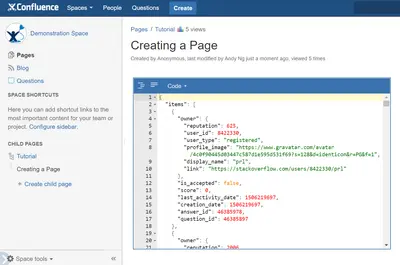 JSON Viewer & Editor for Atlassian — screenshot