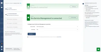 Kayako to Jira Service Management Import for Atlassian — screenshot