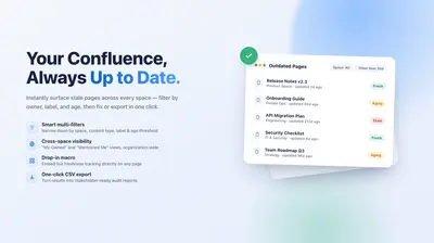 Keep Docs Updated for Confluence for Atlassian — screenshot