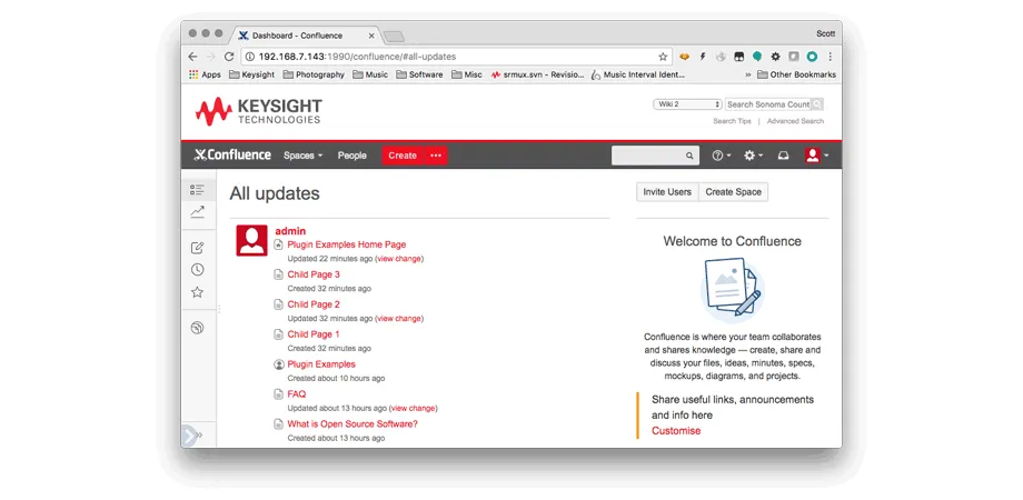 Keysight Theme — screenshot from the Atlassian Marketplace listing