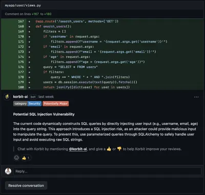 Korbit AI for Atlassian — screenshot
