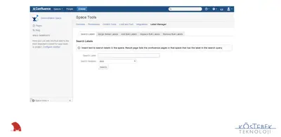 Label Manager for Confluence for Atlassian — screenshot