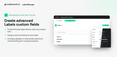 Label Manager for Jira for Atlassian — screenshot