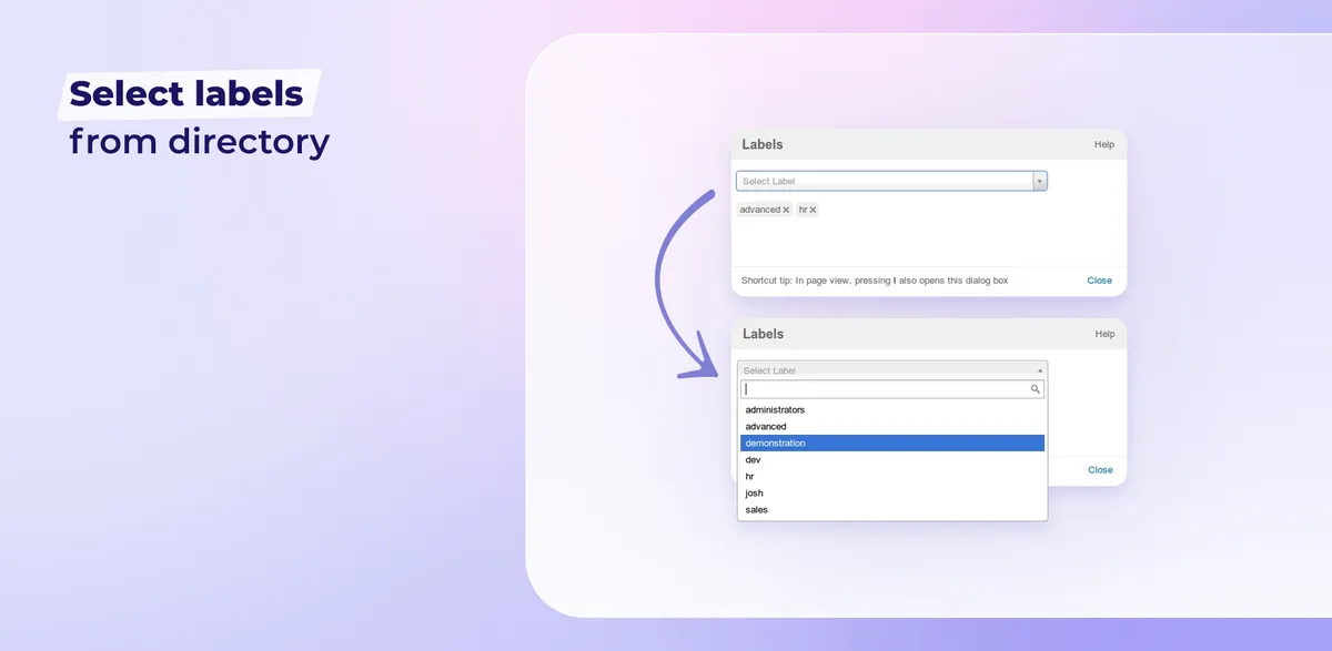 Labels Cage — screenshot from the Atlassian Marketplace listing