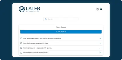 Later - Private Task & Todo Management for Jira for Atlassian — screenshot