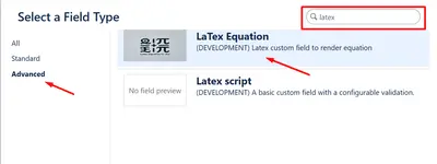 LaTex Equations for Jira for Atlassian — screenshot