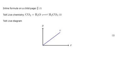 LaTeX Math for Confluence (MathJax, TeX Live, Math Editor) for Atlassian — screenshot