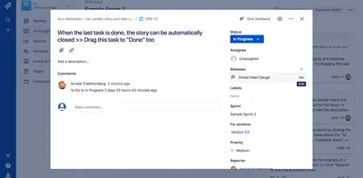LaunchDarkly for Jira (EU) for Atlassian — screenshot