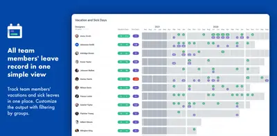 Leave Tracker - Vacations & Sick Days Tracker for Jira Cloud for Atlassian — screenshot