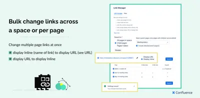 Link Manager for Confluence for Atlassian — screenshot
