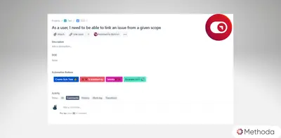 Links & Actions Buttons for Jira for Atlassian — screenshot