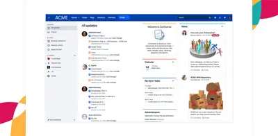 Lively Theme - Lightweight Intranet for Confluence for Atlassian — screenshot