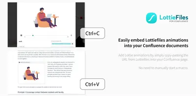 Lottiefiles for Confluence for Atlassian — screenshot