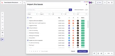 Lucidspark Cards for Jira for Atlassian — screenshot
