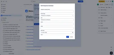 Mail and Archive for Confluence for Atlassian — screenshot