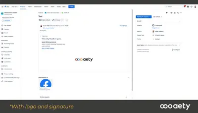 Mail Signature Remover for Atlassian — screenshot