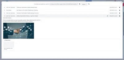 Mailbox for Confluence for Atlassian — screenshot
