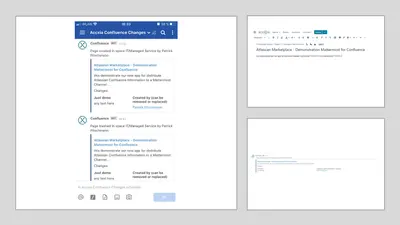 Mattermost Connector for Confluence for Atlassian — screenshot