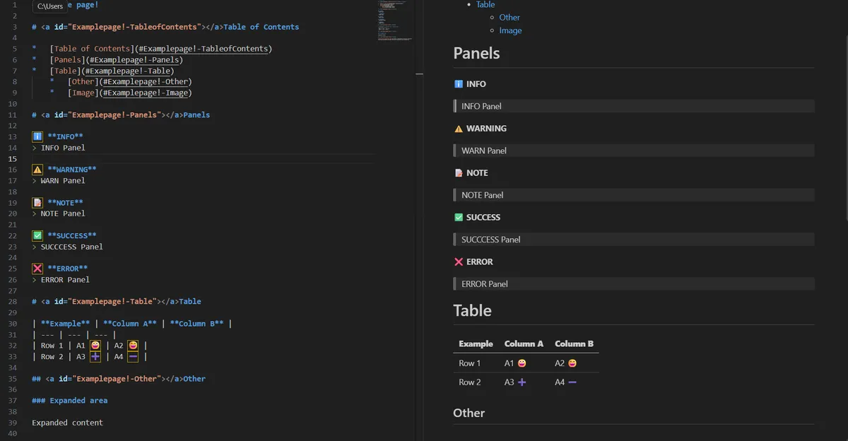 MD Exporter — screenshot from the Atlassian Marketplace listing