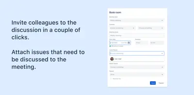 Meetings for Jira for Atlassian — screenshot