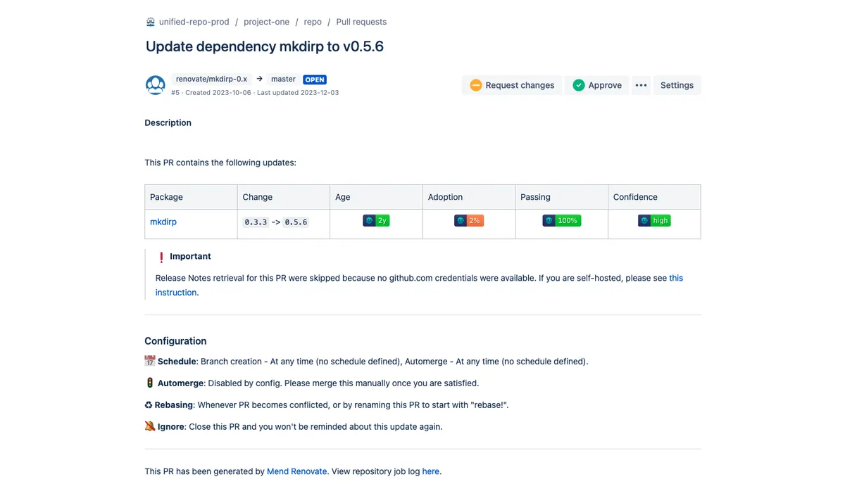 Mend — screenshot from the Atlassian Marketplace listing