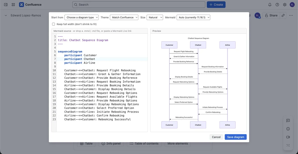 Merfluence — screenshot from the Atlassian Marketplace listing