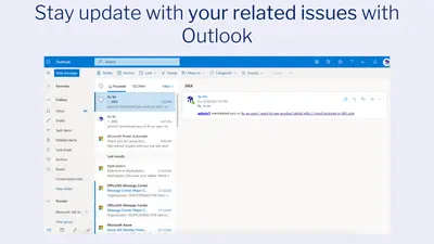 Microsoft 365 Connector for Jira for Atlassian — screenshot
