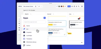 Miro Cards for Jira for Atlassian — screenshot