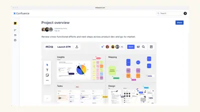 Miro Embed for Confluence for Atlassian — screenshot