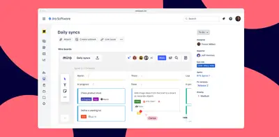 Miro for Jira Cloud for Atlassian — screenshot