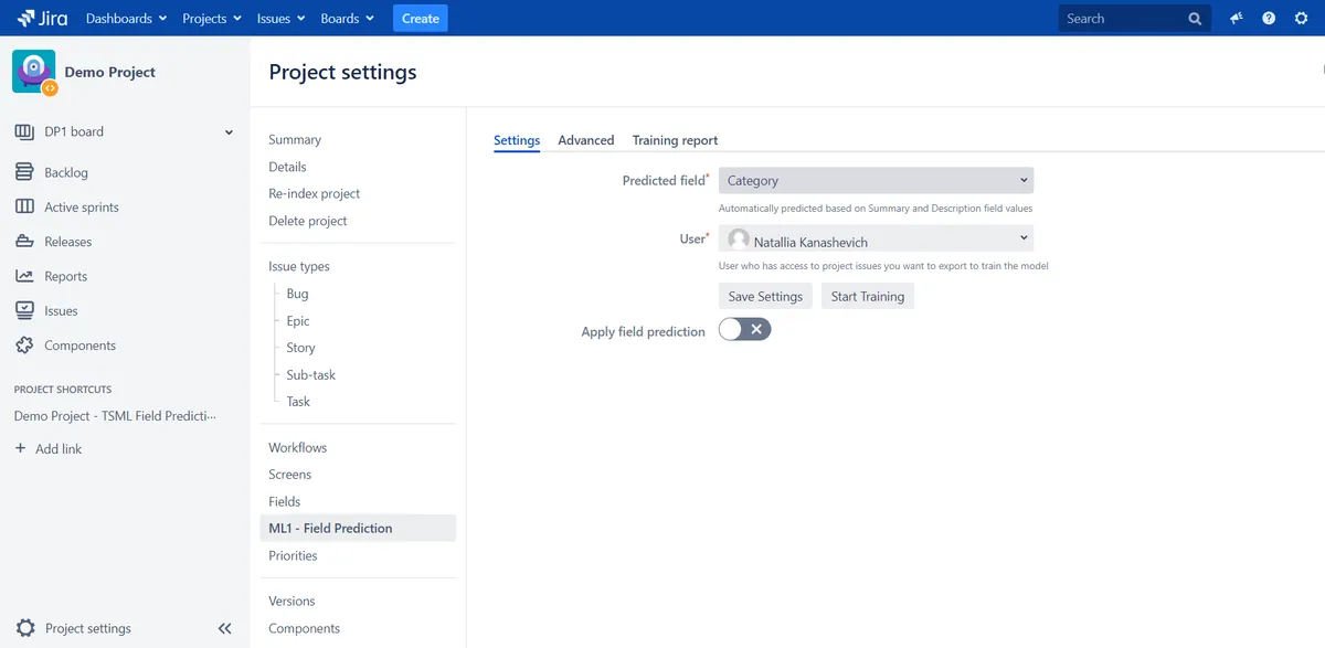 ML1 — screenshot from the Atlassian Marketplace listing