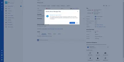 Mobile Device Manager Plus for Atlassian — screenshot