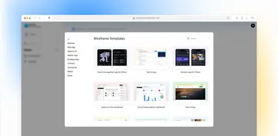 MockFlow WireframePro for Confluence for Atlassian — screenshot