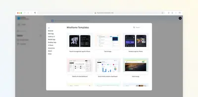 MockFlow WireframePro for Jira for Atlassian — screenshot