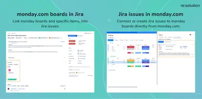monday.com for Jira Collaboration Sync Issues & Items for Atlassian — screenshot