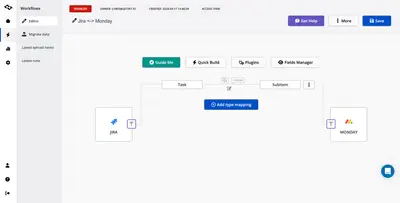 Monday.com Integration for Jira (Monday.com Connector) FORGE for Atlassian — screenshot