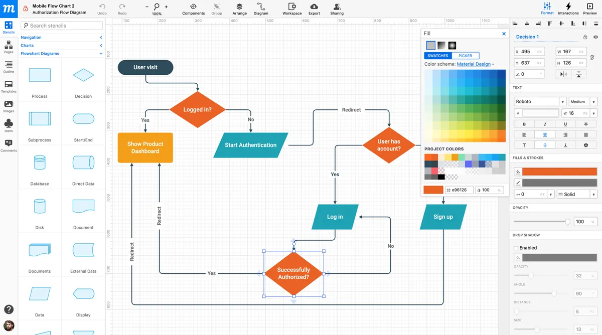 Moqups for Confluence Cloud — screenshot from the Atlassian Marketplace listing