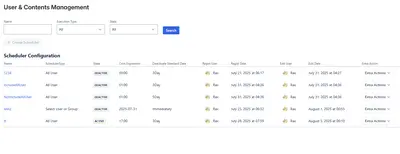 Moves User & Contents Management for Confluence for Atlassian — screenshot